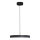 Lámpara LED colgante DISC LED/38W/230V diá. 45 cm negro