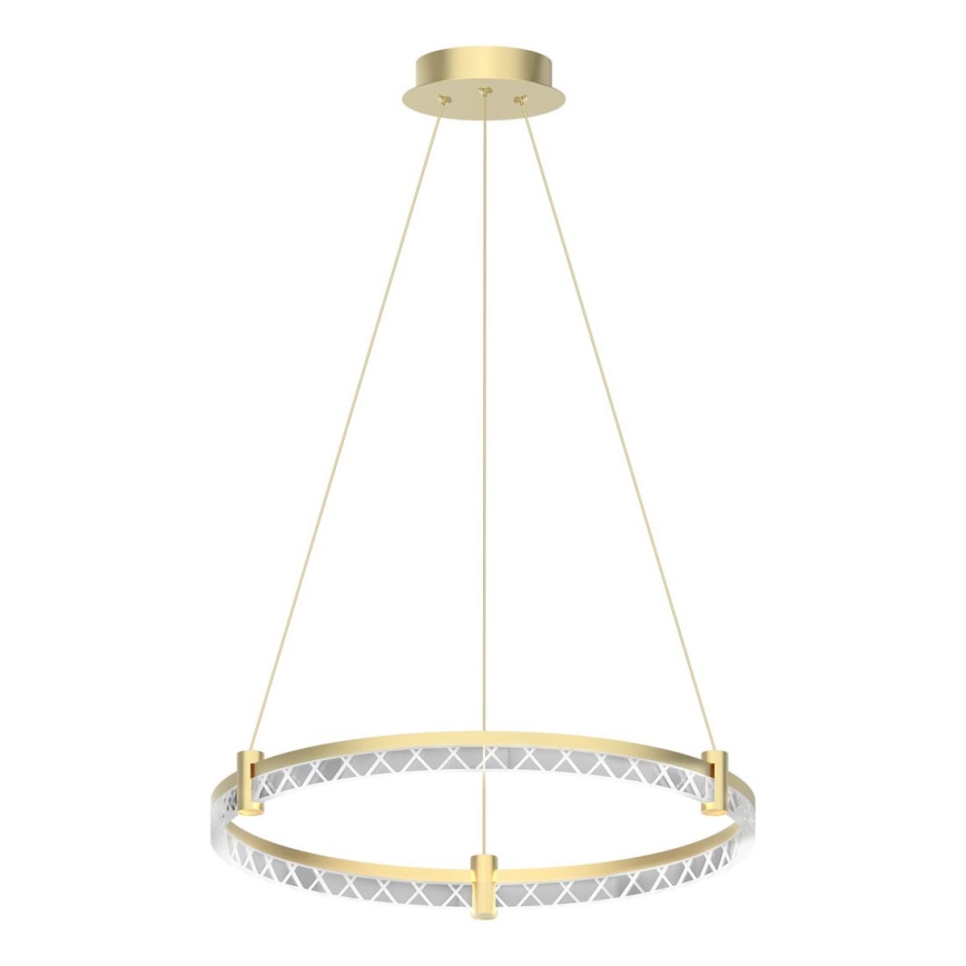 Lámpara LED colgante ELEGANCE LED/36W/230V diá. 60 cm dorado