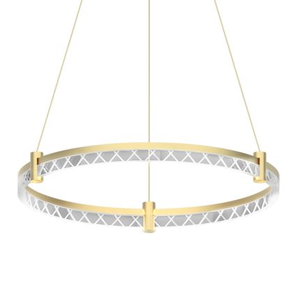Lámpara LED colgante ELEGANCE LED/36W/230V diá. 60 cm dorado