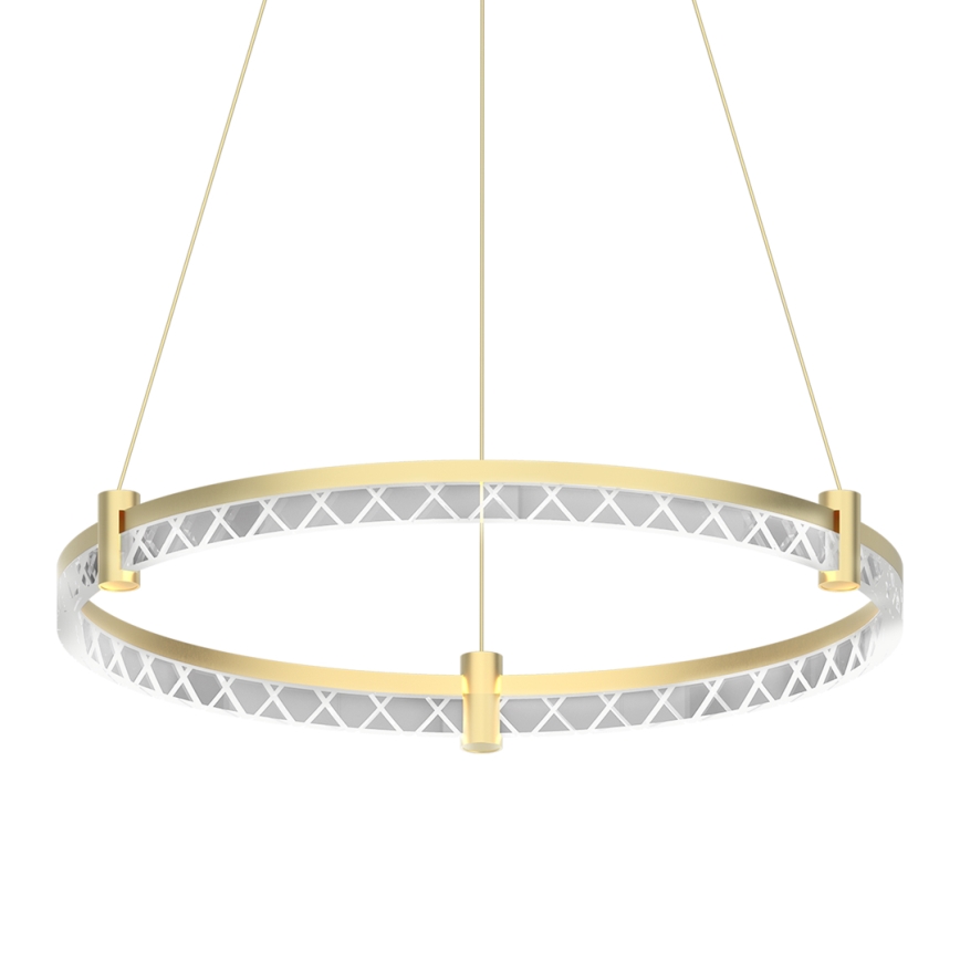 Lámpara LED colgante ELEGANCE LED/36W/230V diá. 60 cm dorado
