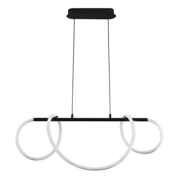 Lámpara LED colgante EMMA LED/38W/230V negro