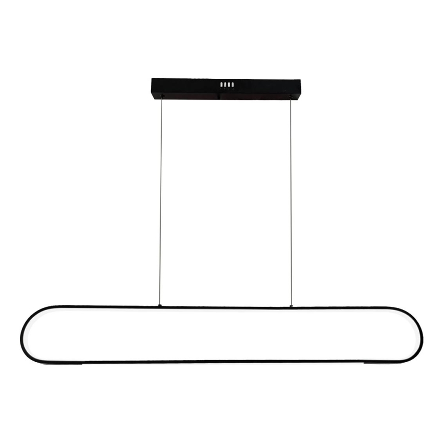Lámpara LED colgante FRAME LED/42W/230V negro