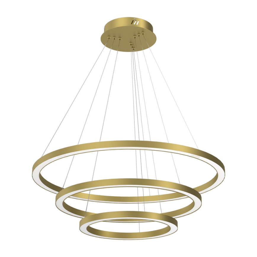 Lámpara LED colgante GALAXIA LED/85W/230V dorado