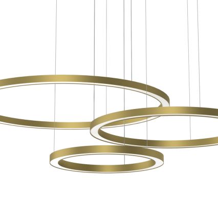 Lámpara LED colgante GALAXIA LED/85W/230V dorado