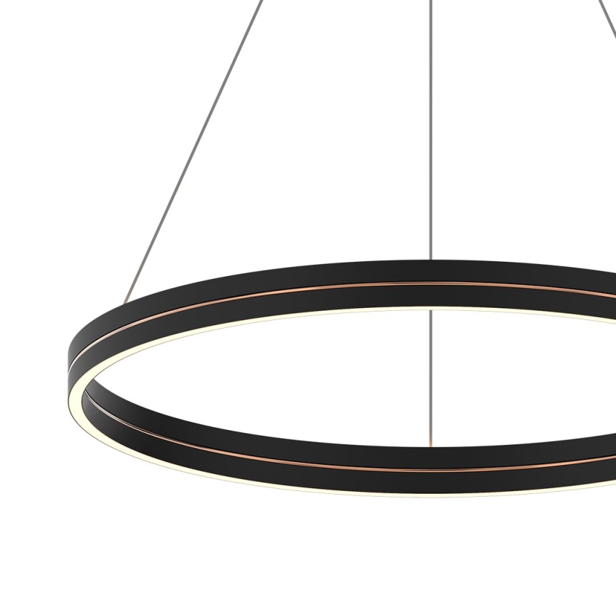 Lámpara LED colgante GRAVITY LED/36W/230V negro