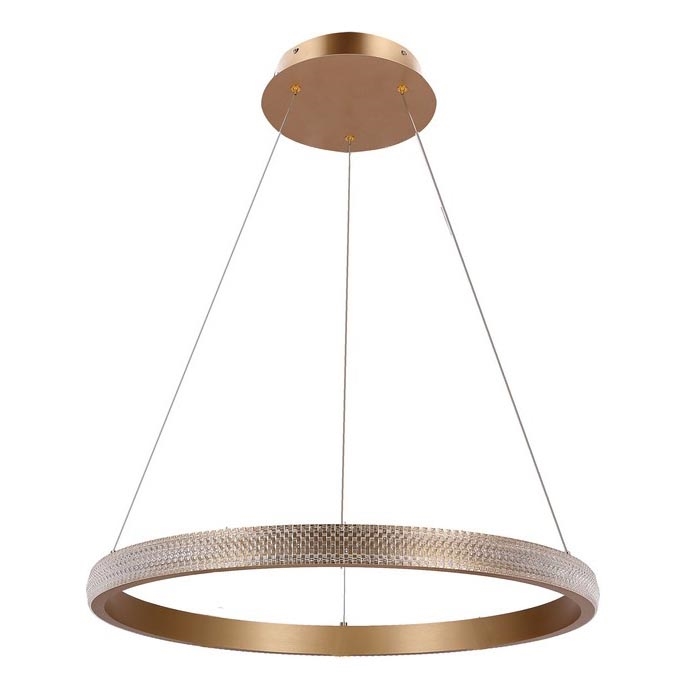 Lámpara LED colgante HASHIM LED/34W/230V diá. 60 cm cobre
