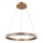 Lámpara LED colgante HASHIM LED/34W/230V diá. 60 cm cobre