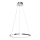 Lámpara LED colgante HOOP LED/27W/230V diá. 50 cm 4000K cromo brillante