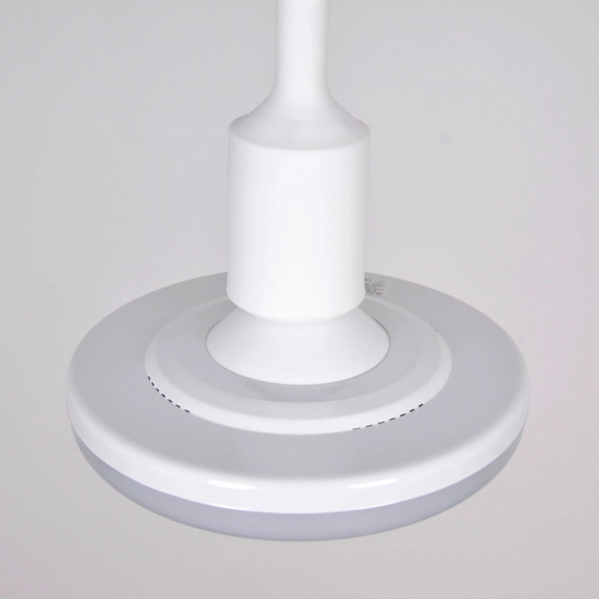 Lámpara LED colgante KIKI 1xE27/10W/230V blanca