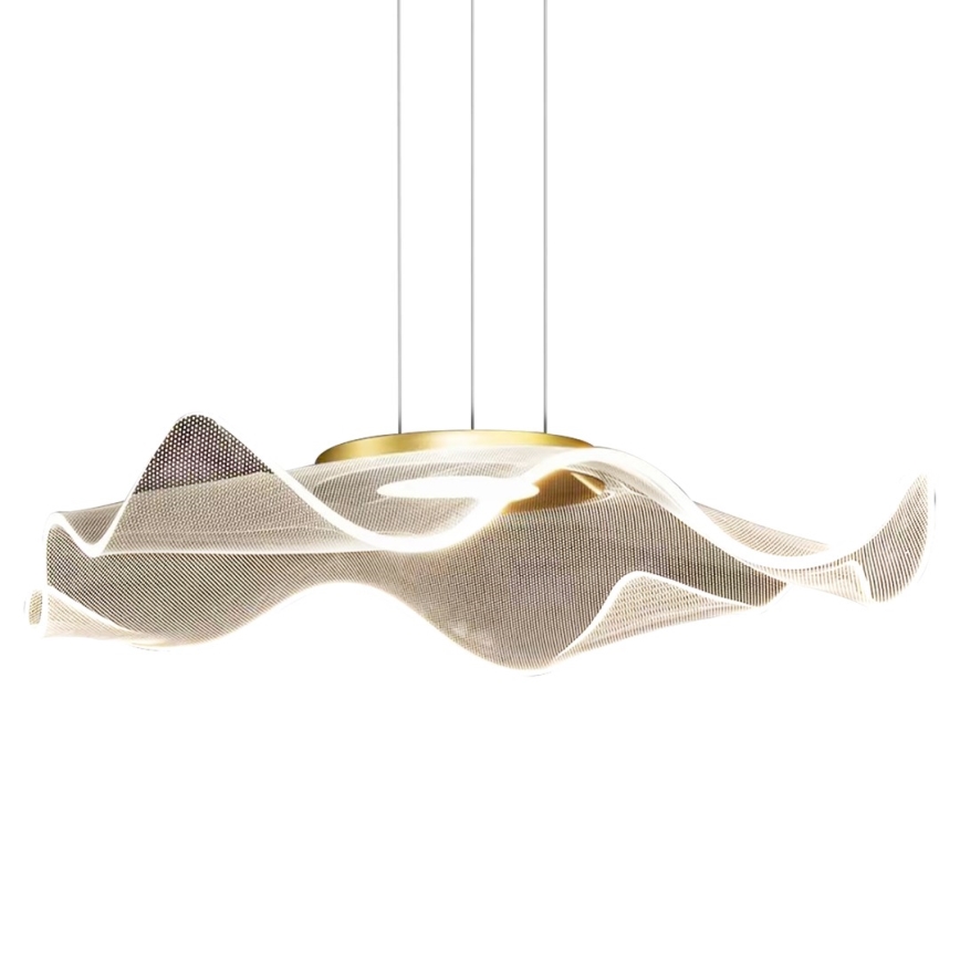 Lámpara LED colgante LARGO LED/16W/230V dorado