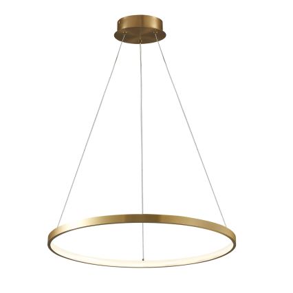 Lámpara LED colgante LEA LED/20W/230V 4000K diá. 50 cm dorado