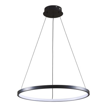 Lámpara LED colgante LEA LED/20W/230V 4000K diá. 50 cm negro