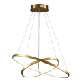 Lámpara LED colgante LEA LED/35W/230V 4000K diá. 60 cm dorado