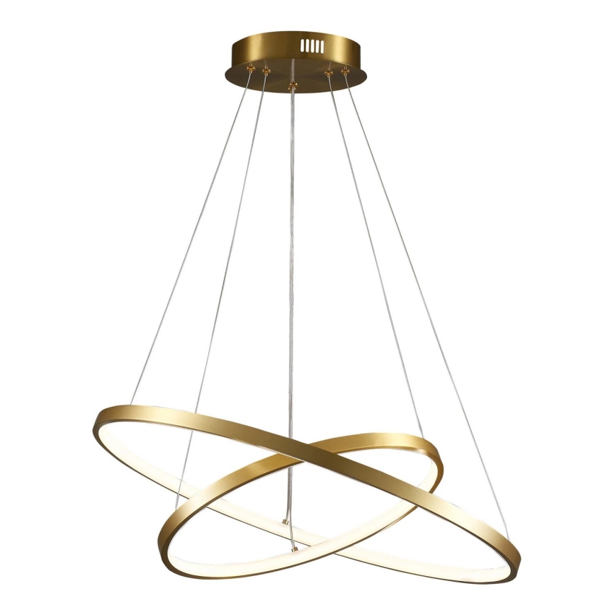 Lámpara LED colgante LEA LED/35W/230V 4000K diá. 60 cm dorado