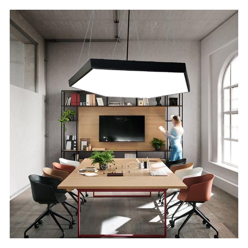 Lámpara LED colgante LED/120W/230V 4000K diá. 120 cm