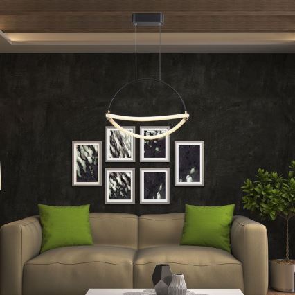 Lámpara LED colgante LED/12W/230V 4000K diá. 40 cm