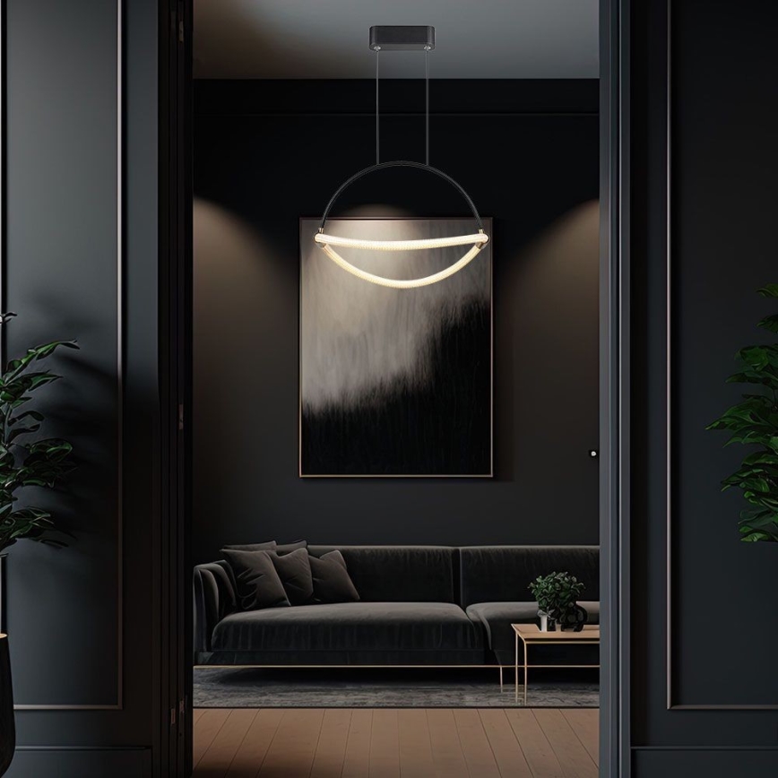 Lámpara LED colgante LED/12W/230V 4000K diá. 40 cm