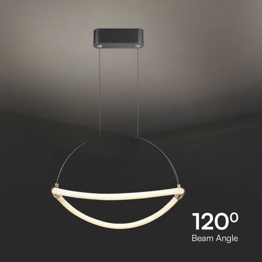 Lámpara LED colgante LED/12W/230V 4000K diá. 40 cm