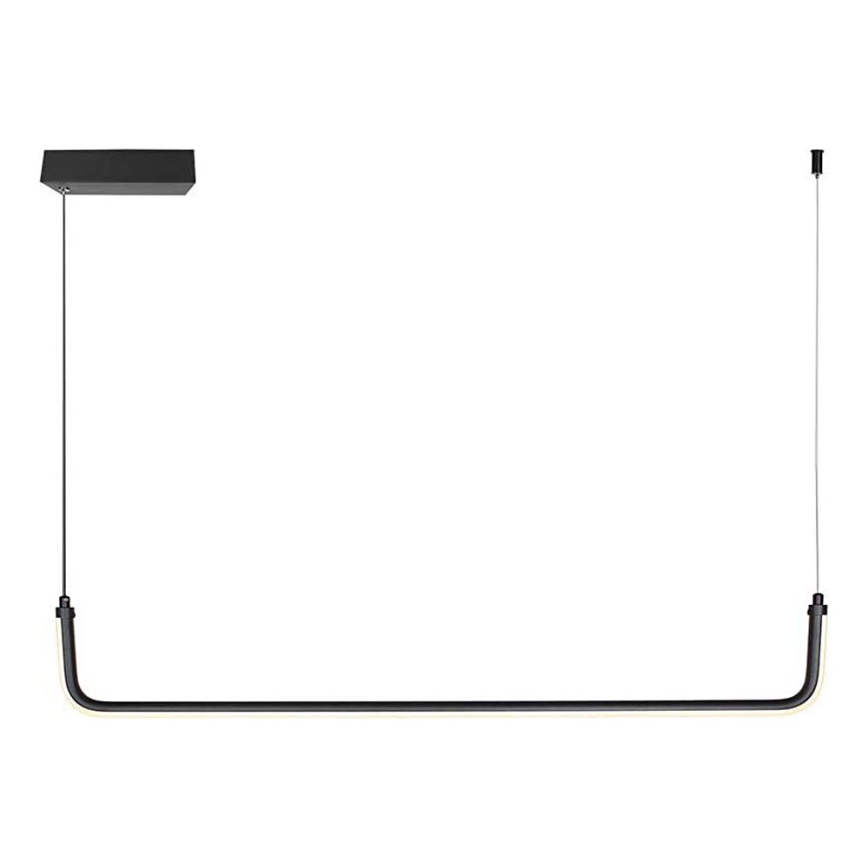 Lámpara LED colgante LED/12W/230V 4000K negro