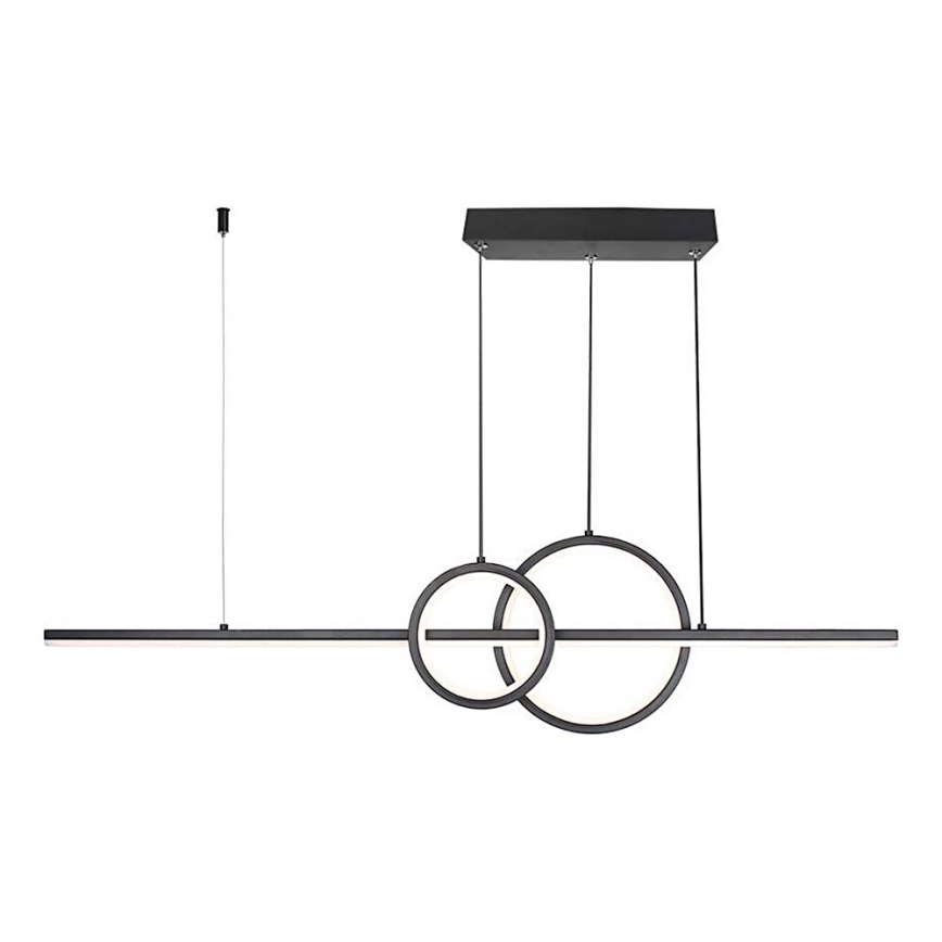 Lámpara LED colgante LED/15W/230V 4000K negro
