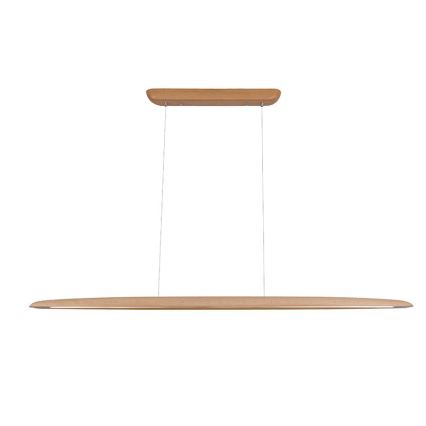 Lámpara LED colgante LED/22W/230V 4000K 130 cm haya/madera maciza