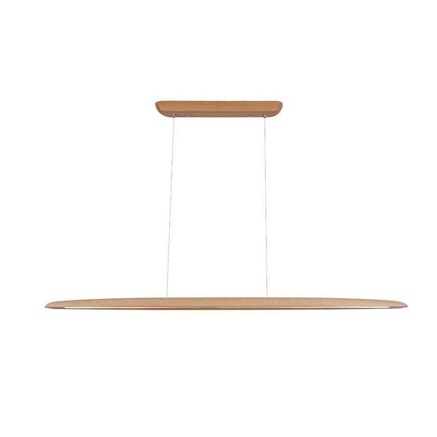 Lámpara LED colgante LED/22W/230V 4000K 130 cm haya/madera maciza