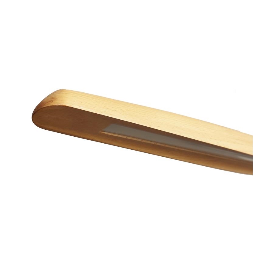Lámpara LED colgante LED/22W/230V 4000K 130 cm haya/madera maciza