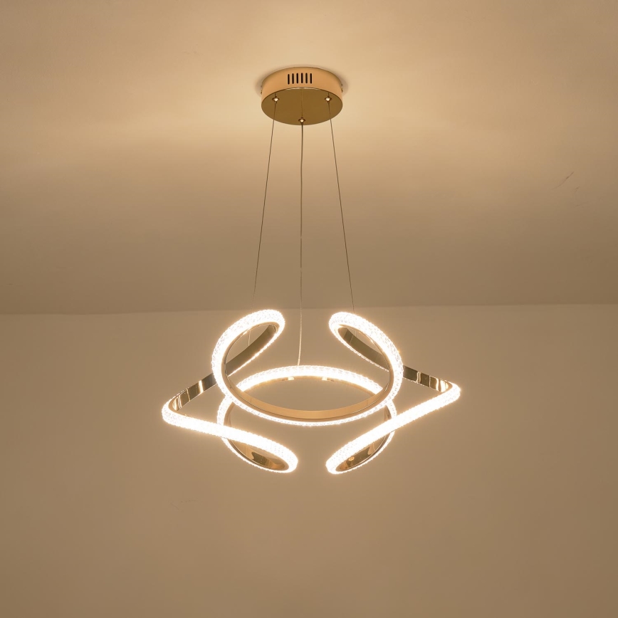 Lámpara LED colgante LED/24W/230V 3000K 50x120 cm