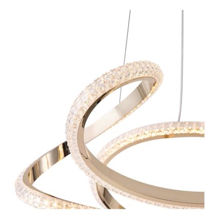 Lámpara LED colgante LED/24W/230V 3000K 50x120 cm