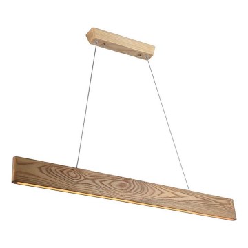 Lámpara LED colgante LED/24W/230V 3000K marrón