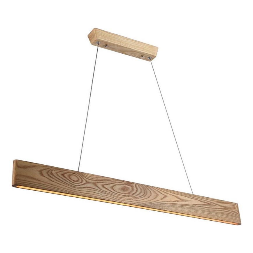 Lámpara LED colgante LED/24W/230V 3000K marrón