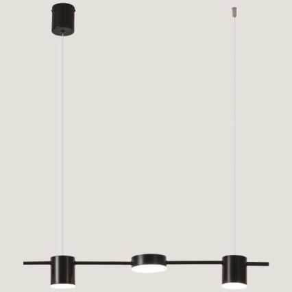 Lámpara LED colgante LED/24W/230V 3000K negro