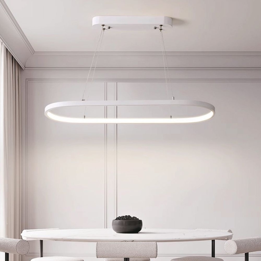 Lámpara LED colgante LED/24W/230V 4000K blanco
