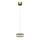 Lámpara LED colgante LED/25W/230V diá. 20 cm dorado