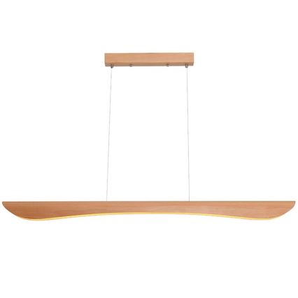 Lámpara LED colgante LED/26W/230V 4000K 150 cm haya/madera maciza