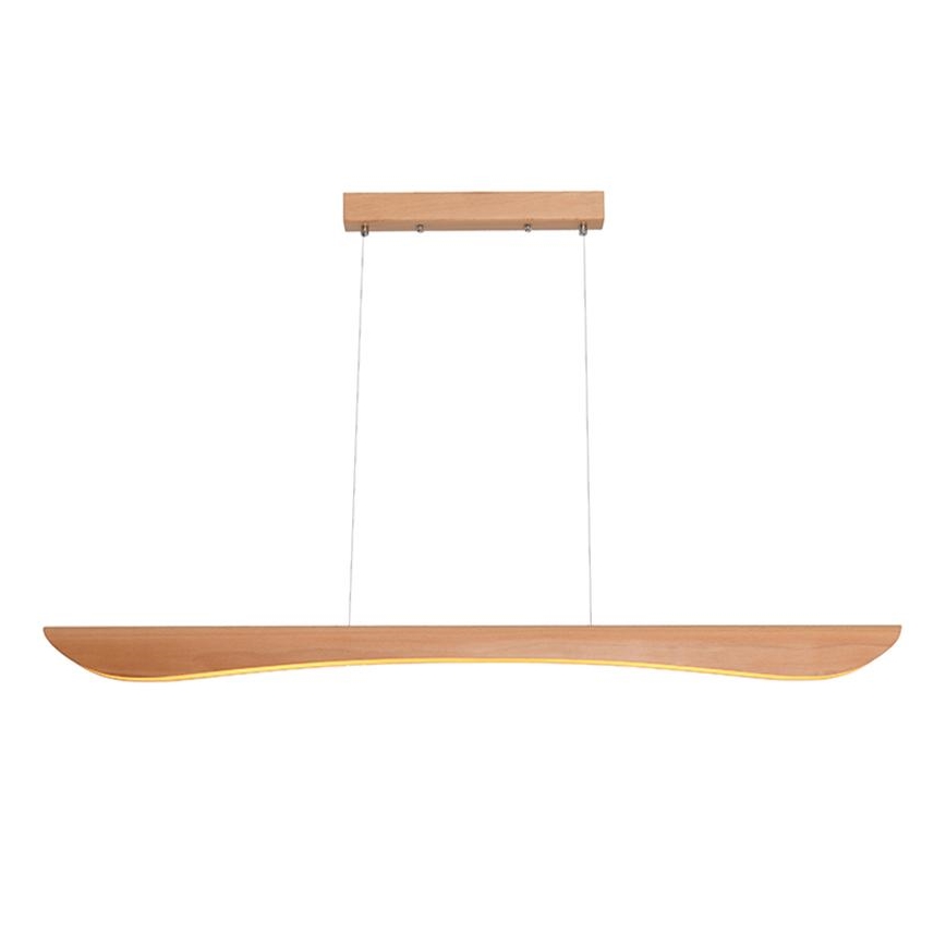 Lámpara LED colgante LED/26W/230V 4000K 150 cm haya/madera maciza