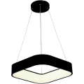 Lámpara LED colgante LED/30W/230V 3000K 45x45 cm negro