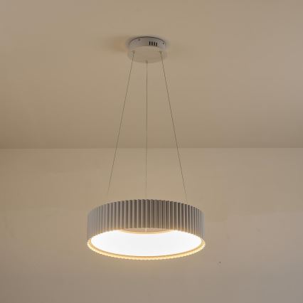 Lámpara LED colgante LED/30W/230V 3000K blanco
