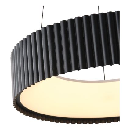 Lámpara LED colgante LED/30W/230V 3000K negro