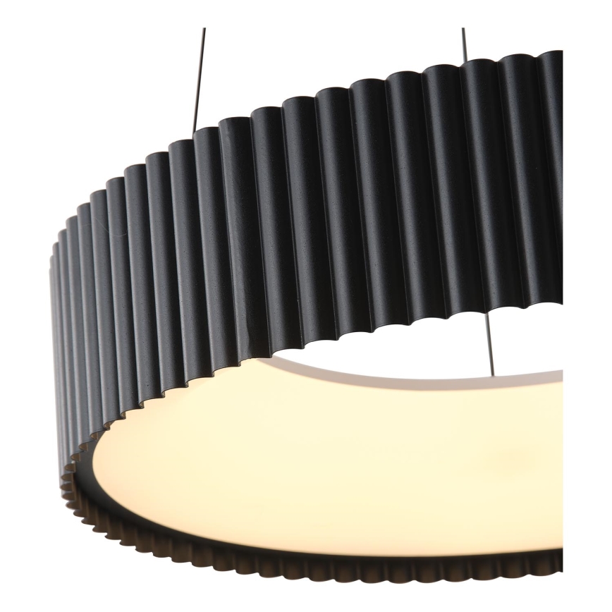 Lámpara LED colgante LED/30W/230V 3000K negro