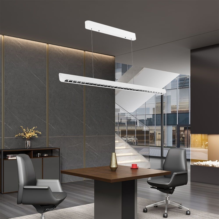Lámpara LED colgante LED/36W/230V 3000/4000/6400K blanco