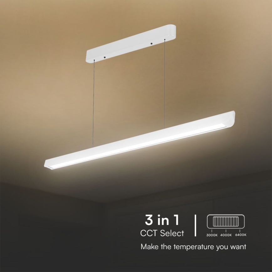 Lámpara LED colgante LED/36W/230V 3000/4000/6400K blanco