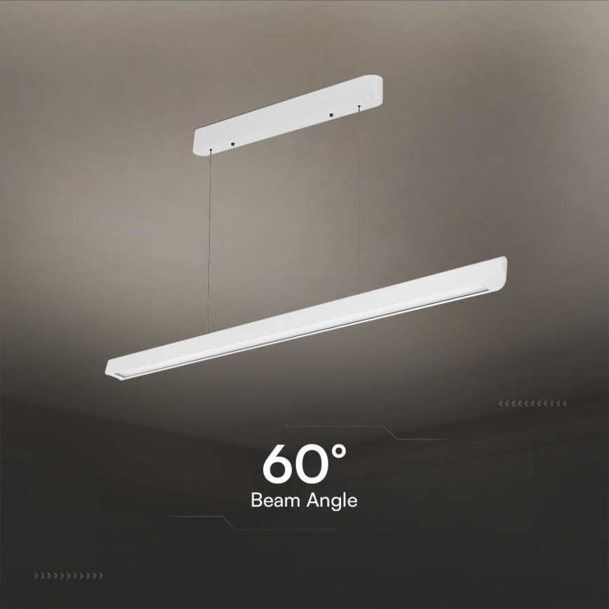 Lámpara LED colgante LED/36W/230V 3000/4000/6400K blanco