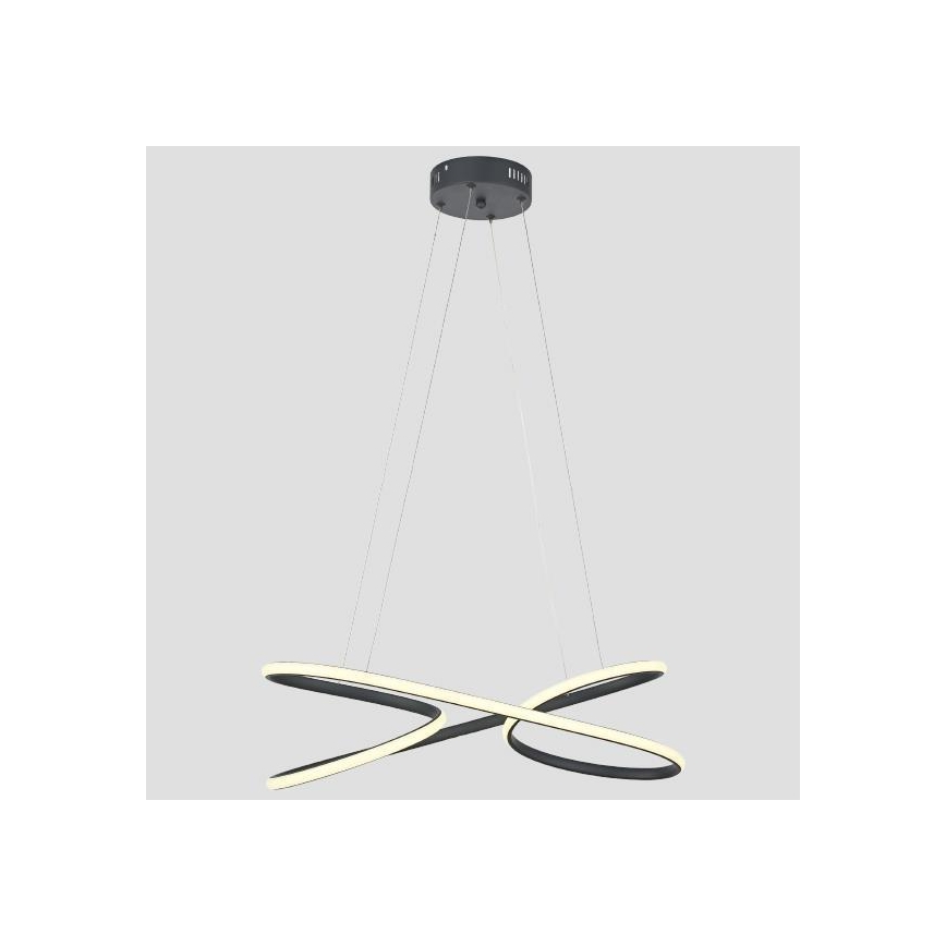 Lámpara LED colgante LED/40W/230V 4000K negro