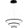 Lámpara LED colgante LED/42W/230V 3000K negro