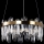 Lámpara LED colgante LED/50W/230V diá. 40 cm dorado