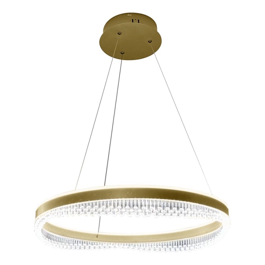 Lámpara LED colgante LED/52W/230V diá. 60 cm dorado