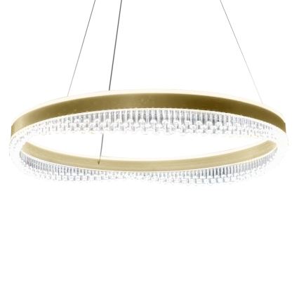 Lámpara LED colgante LED/52W/230V diá. 60 cm dorado