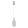 Lámpara LED colgante LED/6,3W/230V 3000K cromo brillante diá. 20 cm