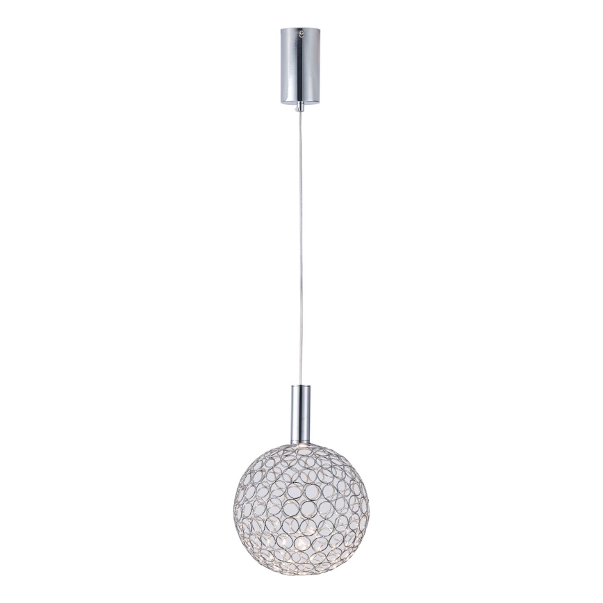 Lámpara LED colgante LED/6,3W/230V 3000K dorado diá. 25 cm
